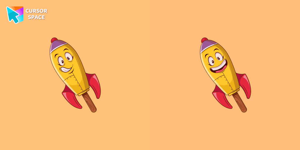 Rocket Ice Cream cursor cursor pack